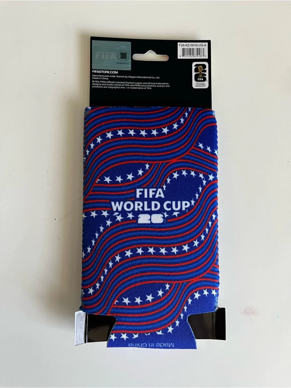 FIFA World Cup 2026 USA Scarf and Slim Can Cover NWT